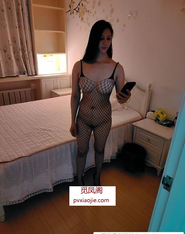 水磨渔网袜少妇